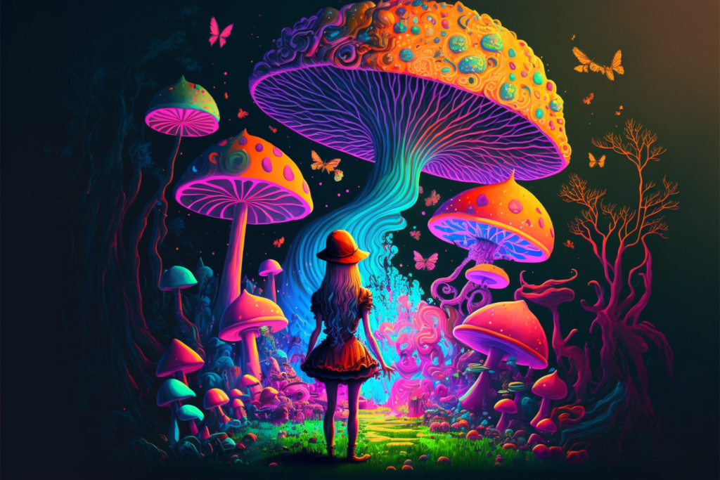 Alice And The Magic Mushroom – The One With The Diamond Art